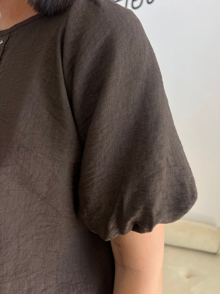 Blusa Chelo marrón