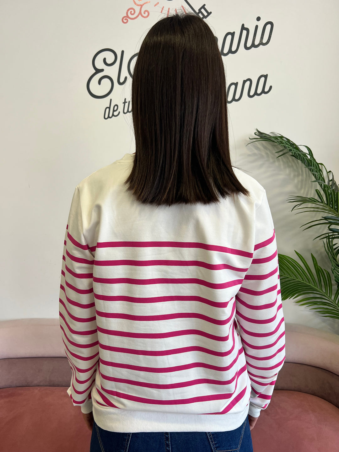 Sudadera Adela fucsia