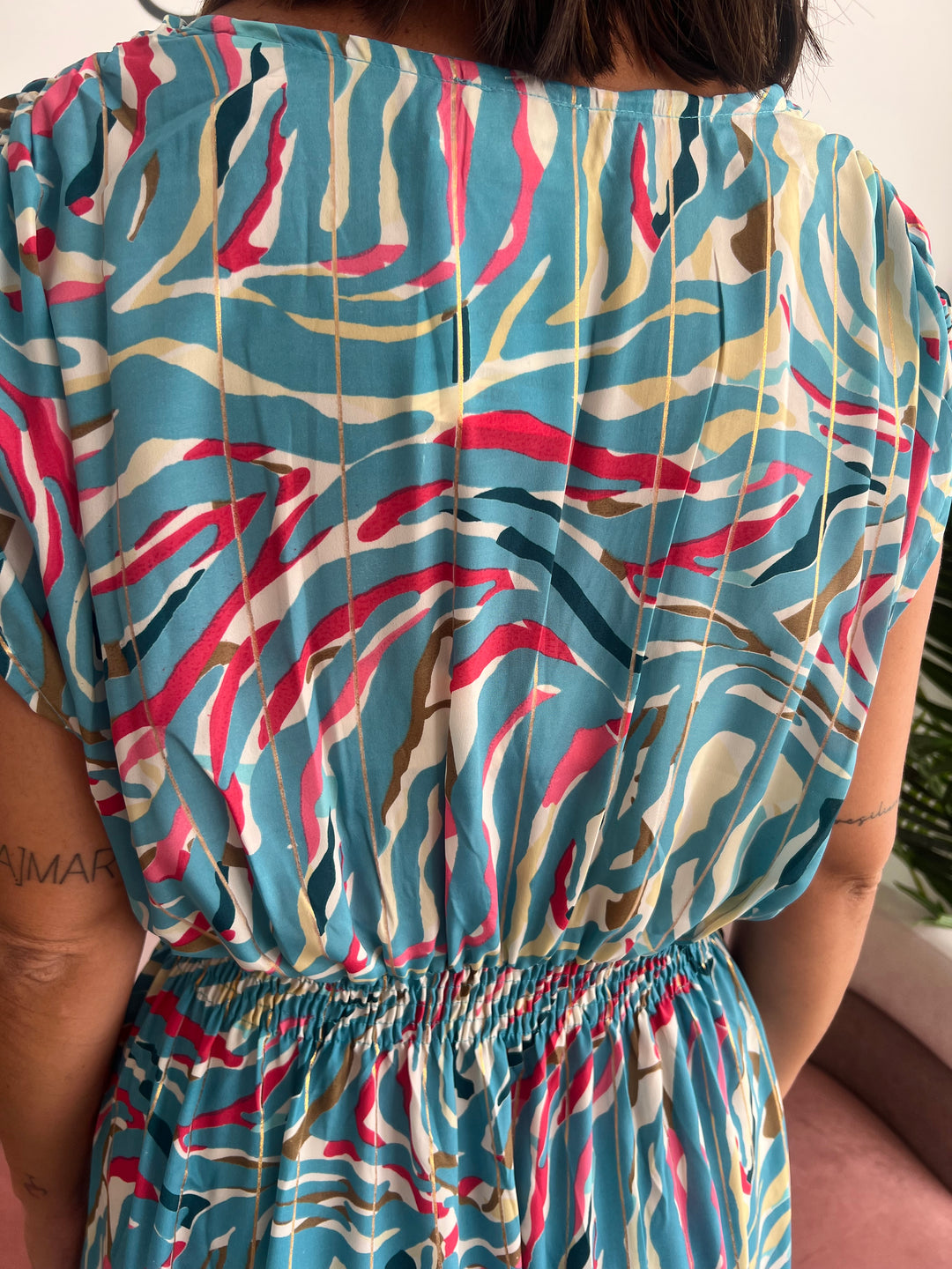 Vestido Tarifa azul