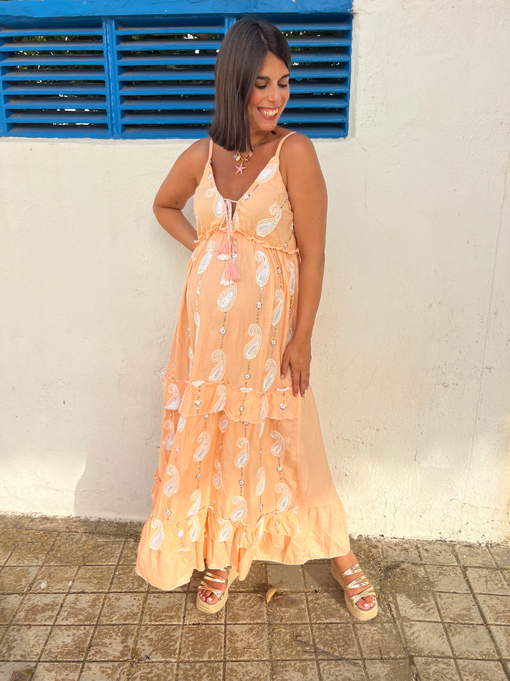 Vestido Mojito mandarina