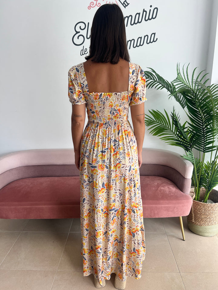 Vestido Zoraida beige