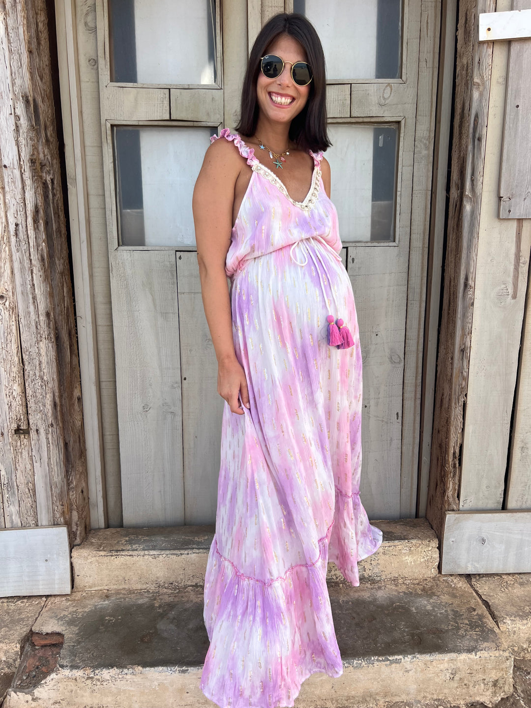 Vestido Conil morado