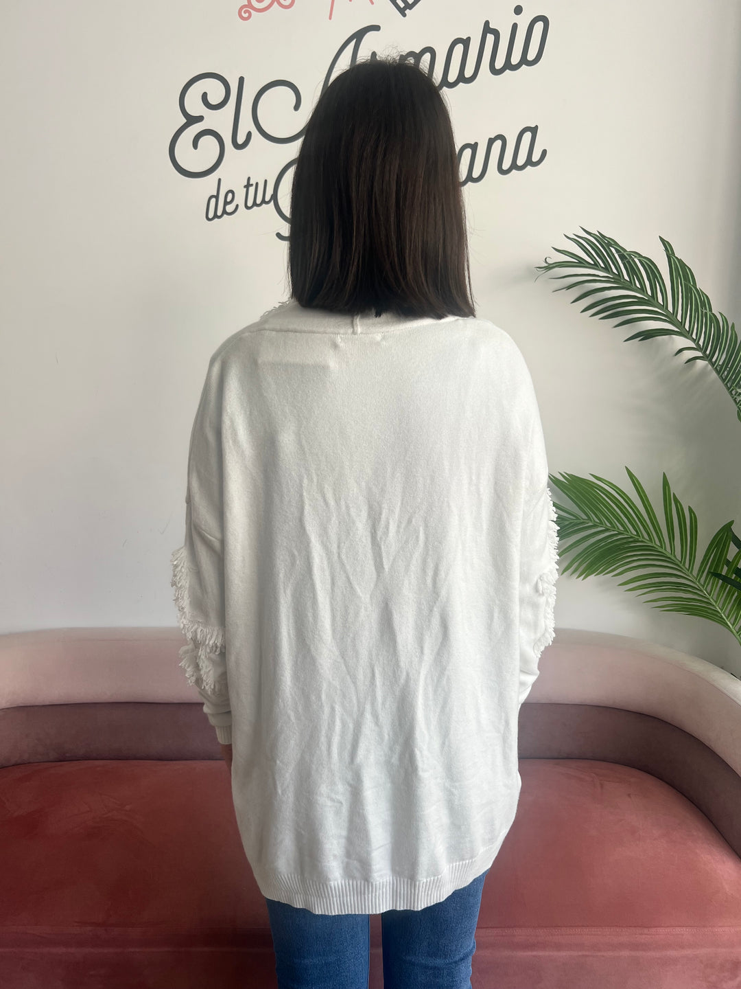 Chaqueta Estrellas blanco