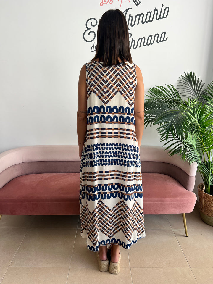 Vestido Tania azul