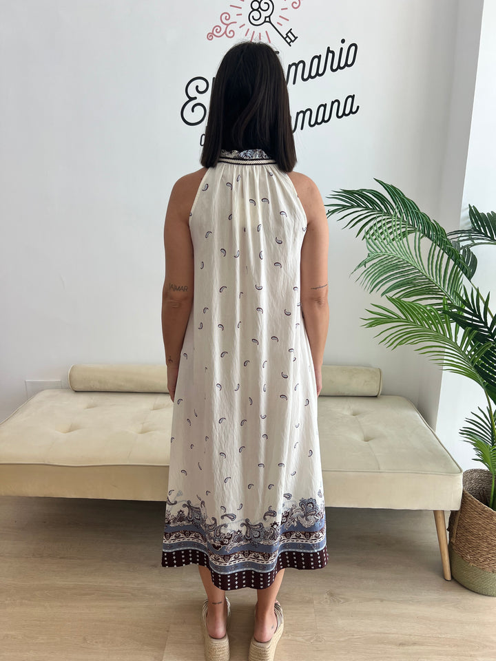 Vestido Maialen azul