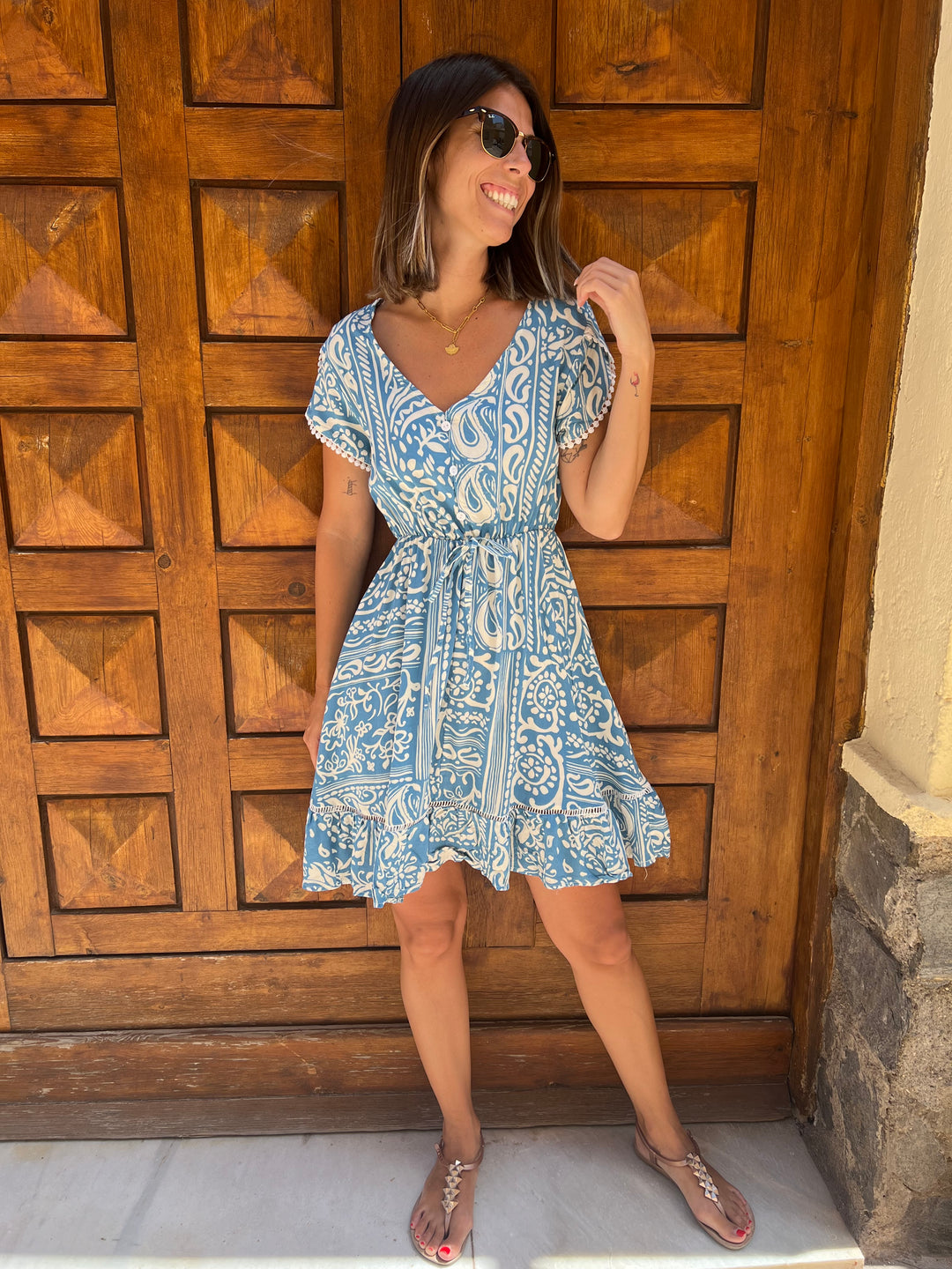 Vestido Amelia azul