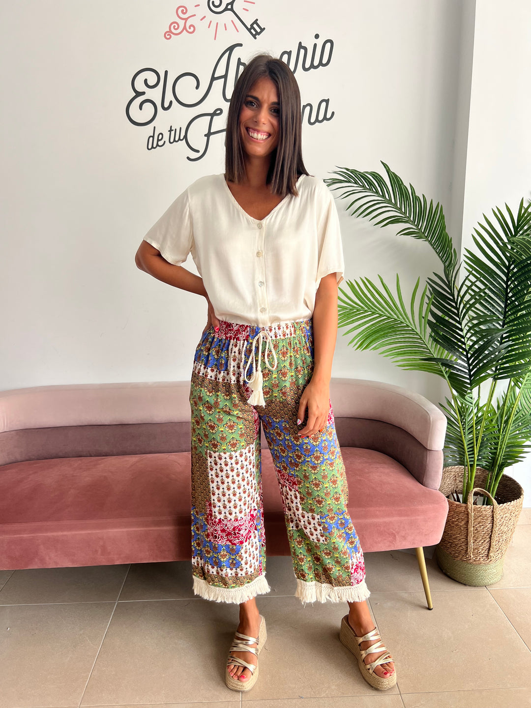 Pantalón Camila verde