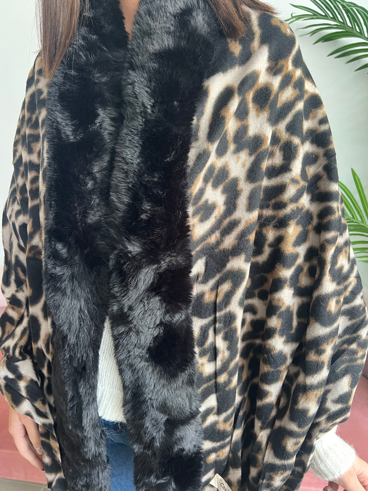 Bufanda Pañoleta Leopardo