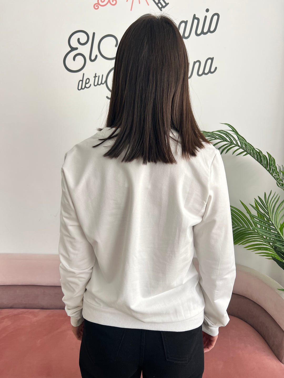 Sudadera Kenia blanco