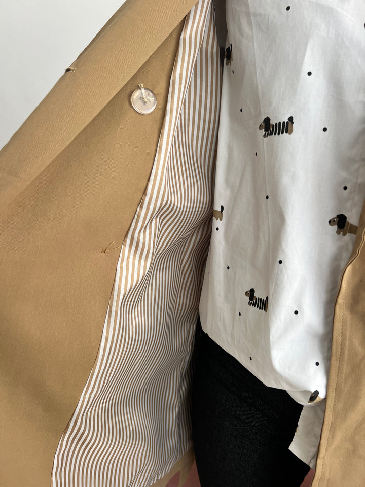 Chaqueta Candela camel
