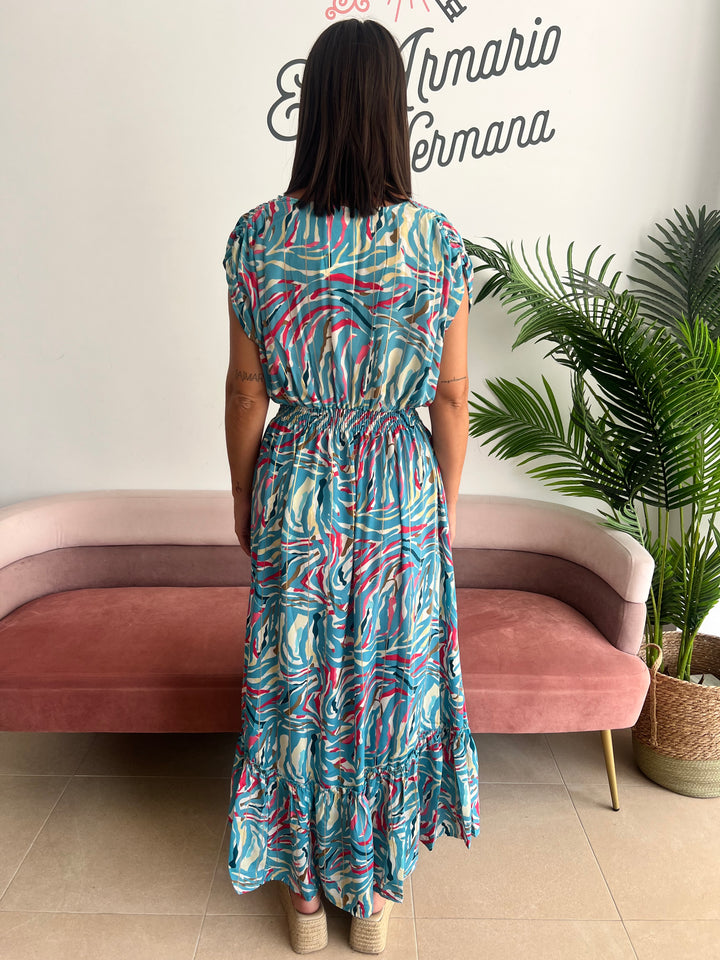 Vestido Tarifa azul