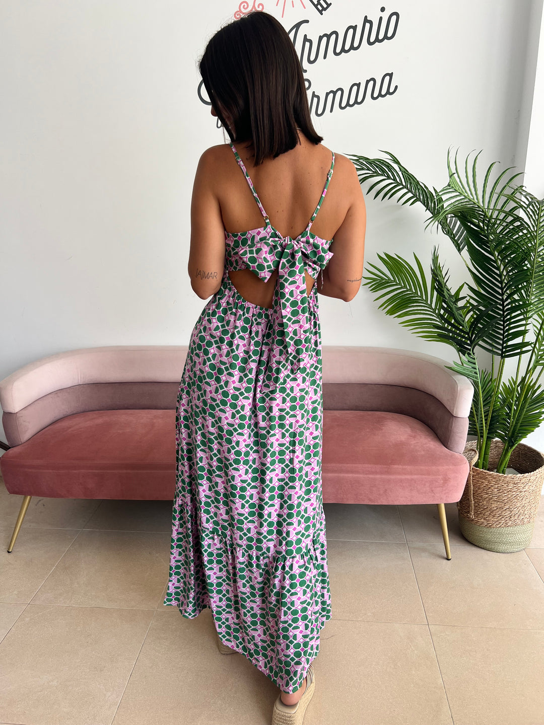 Vestido Ángela verde