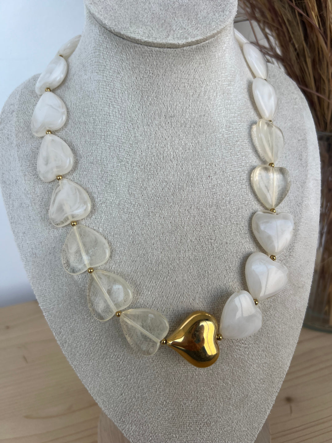 Collar Corazón (acero)
