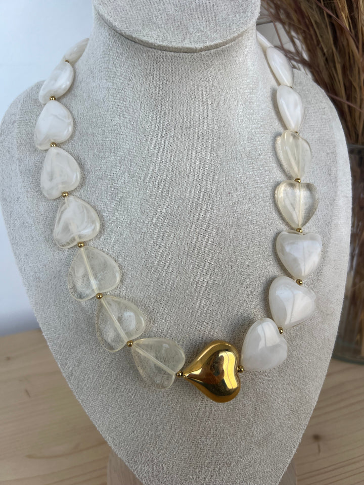 Collar Corazón (acero)