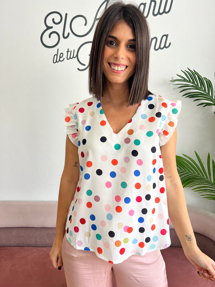 Blusa Lunares