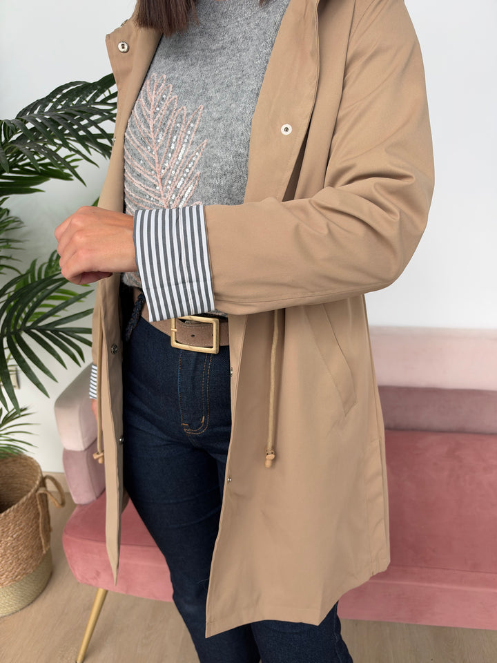 Chaqueta Karina camel