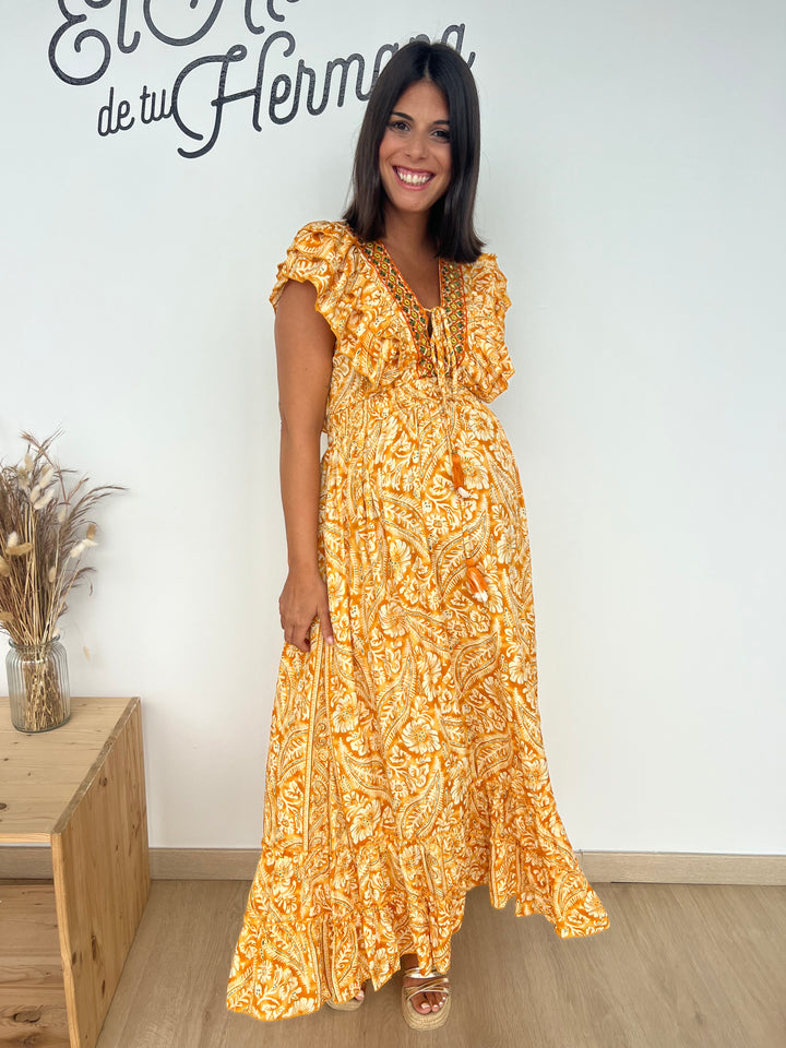 Vestido Korma amarillo