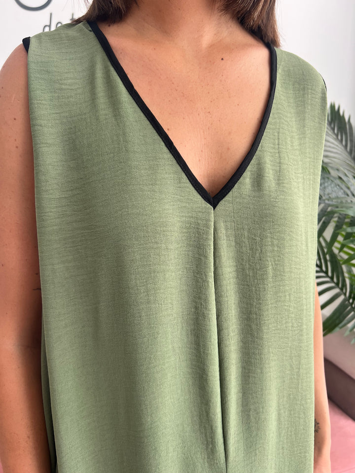 Vestido Coraima verde