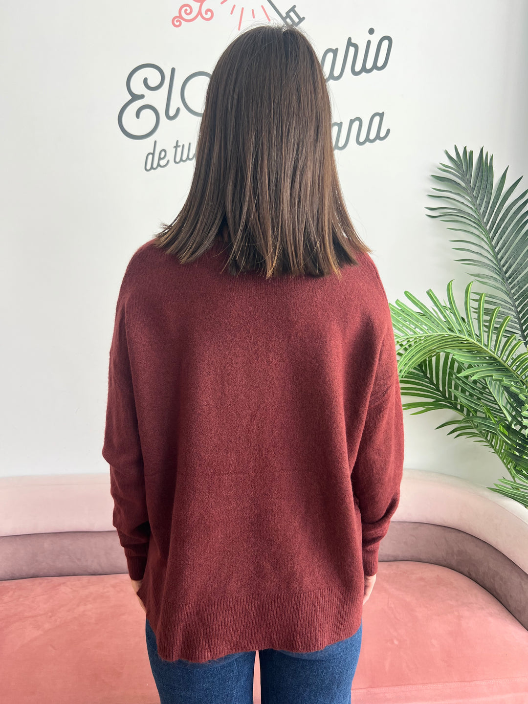 Jersey Manuela burdeos