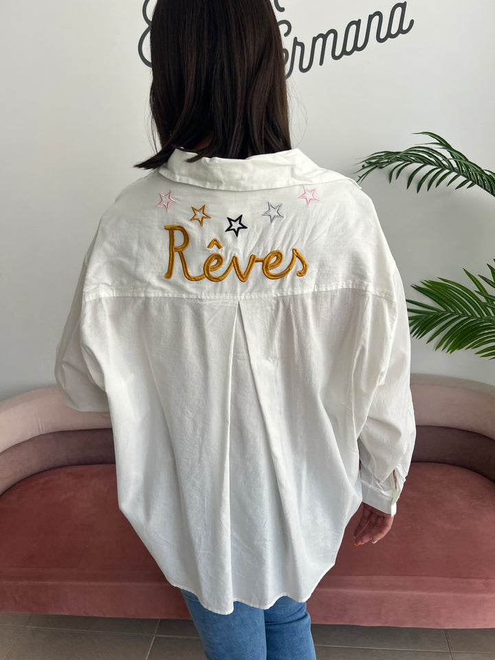 Camisa Rêves blanco