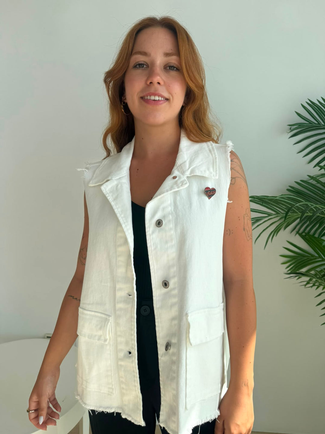 Chaleco Estela denim