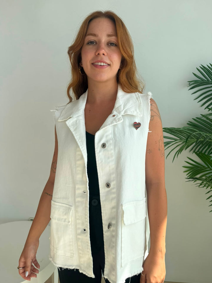 Chaleco Estela denim