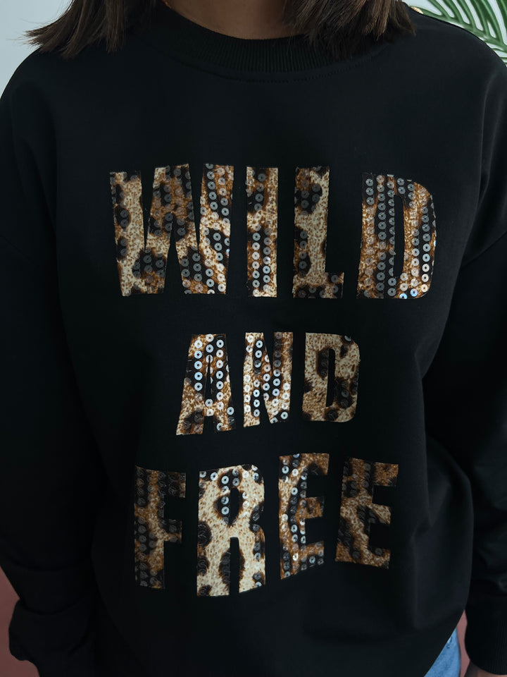 Sudadera Free negro