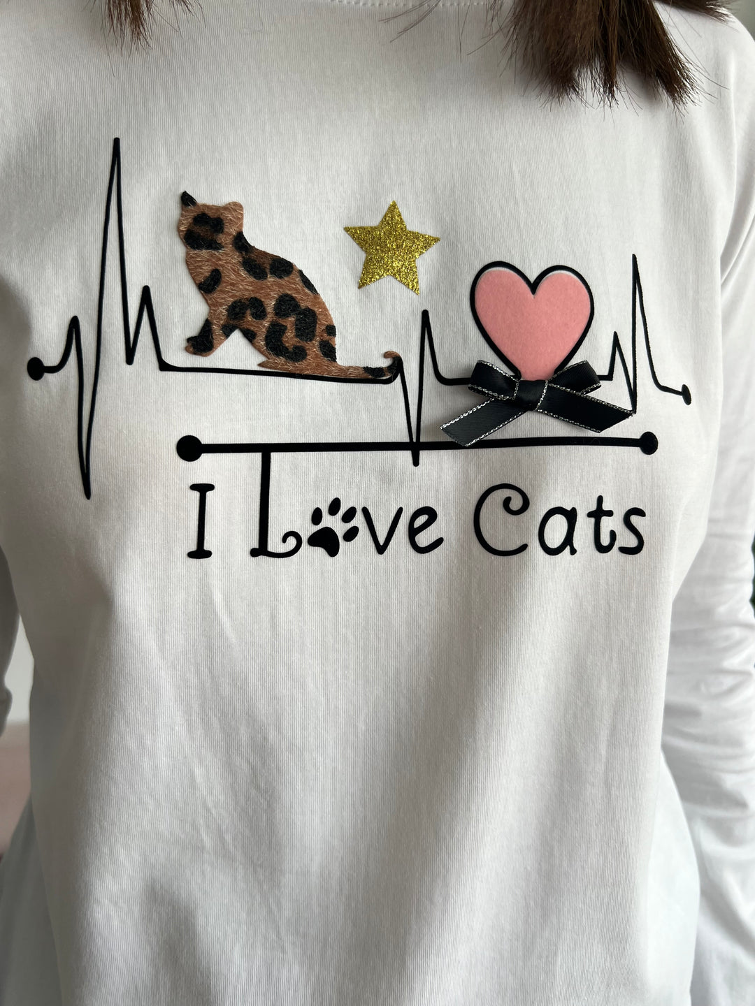 Camiseta Love blanco