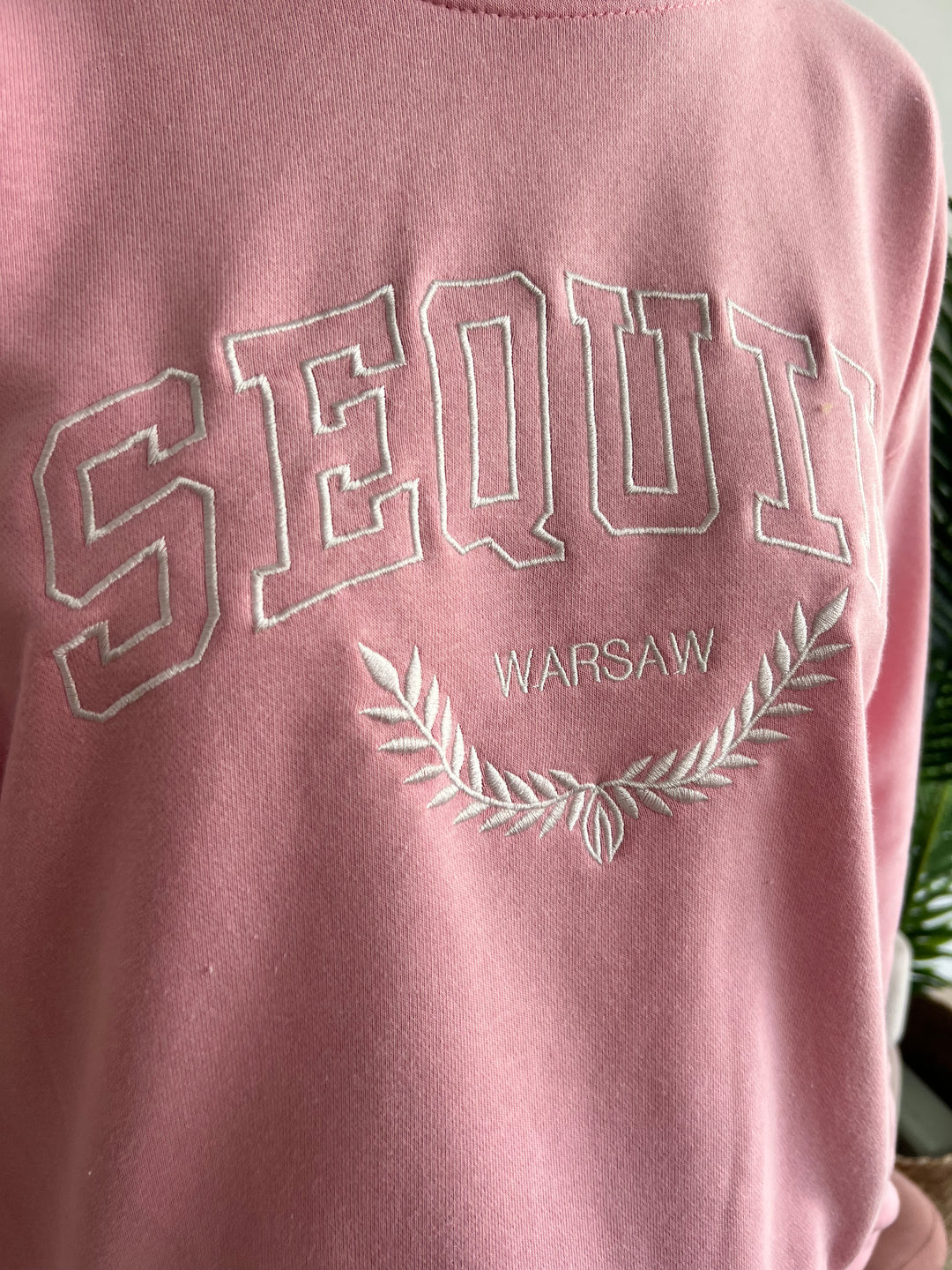 Sudadera Polonia rosa
