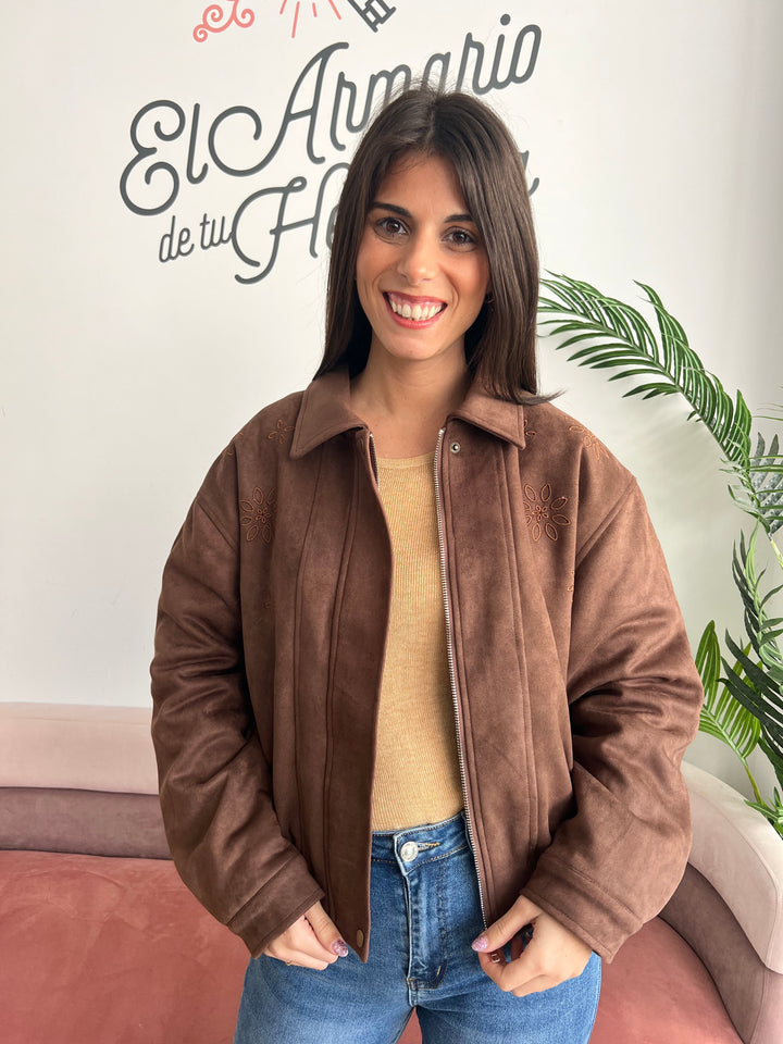 Chaqueta Yaiza marrón