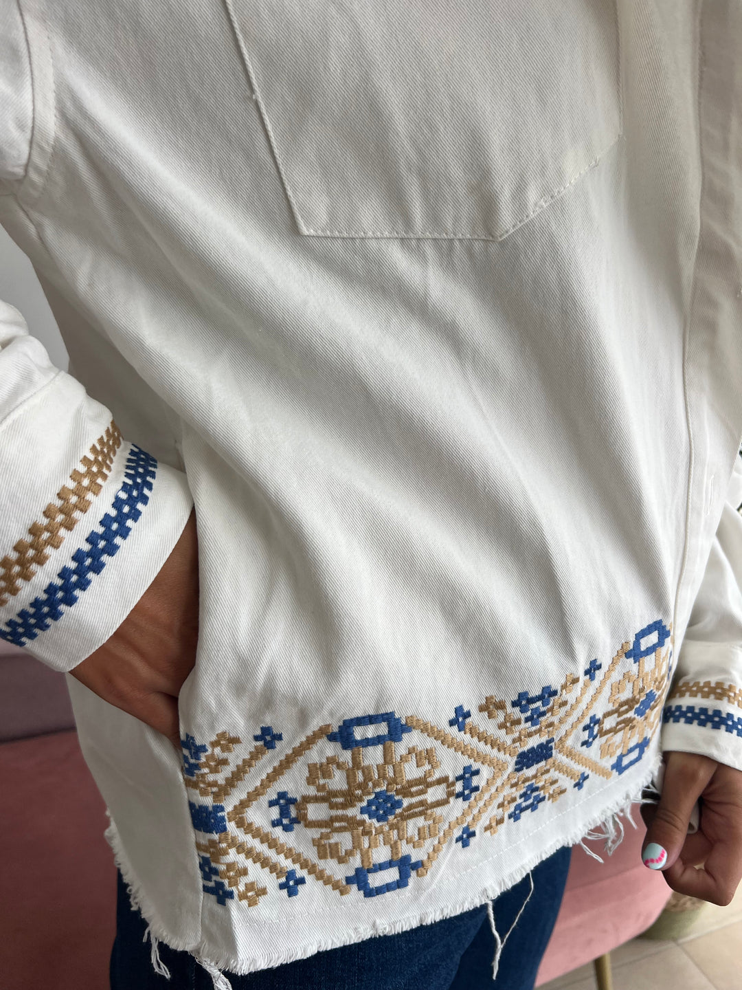 Chaqueta Julia camel