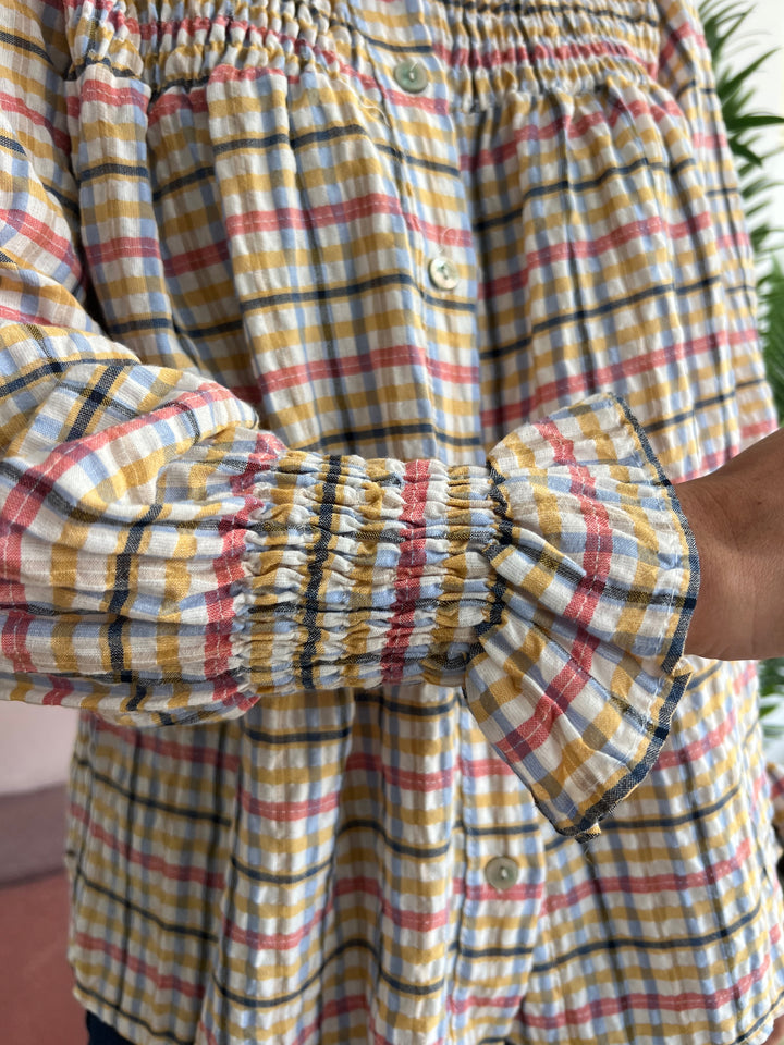 Camisa Thais amarillo