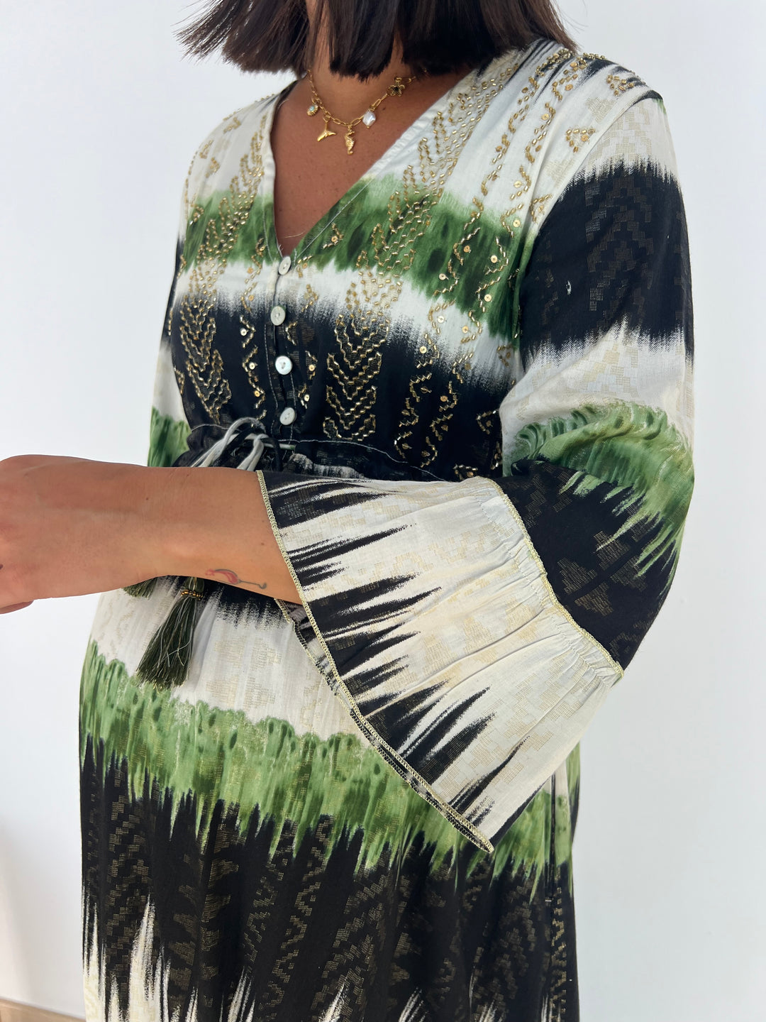 Vestido Manuela verde