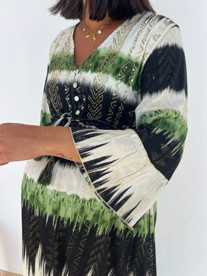 Vestido Manuela verde