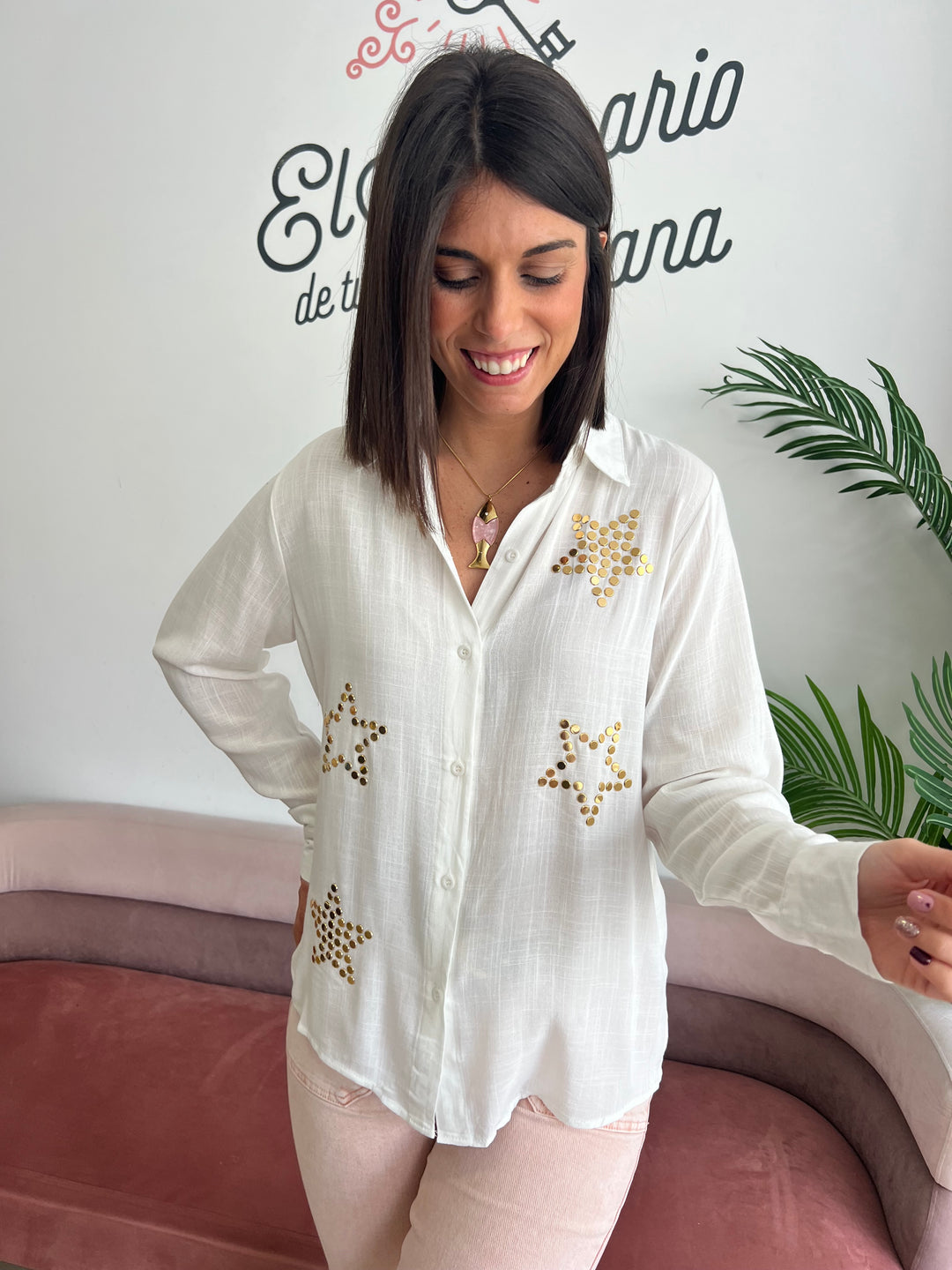 Camisa Star blanco