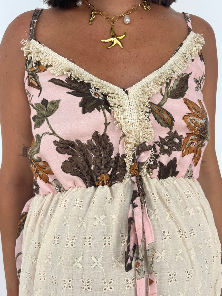 Vestido Manvi rosa