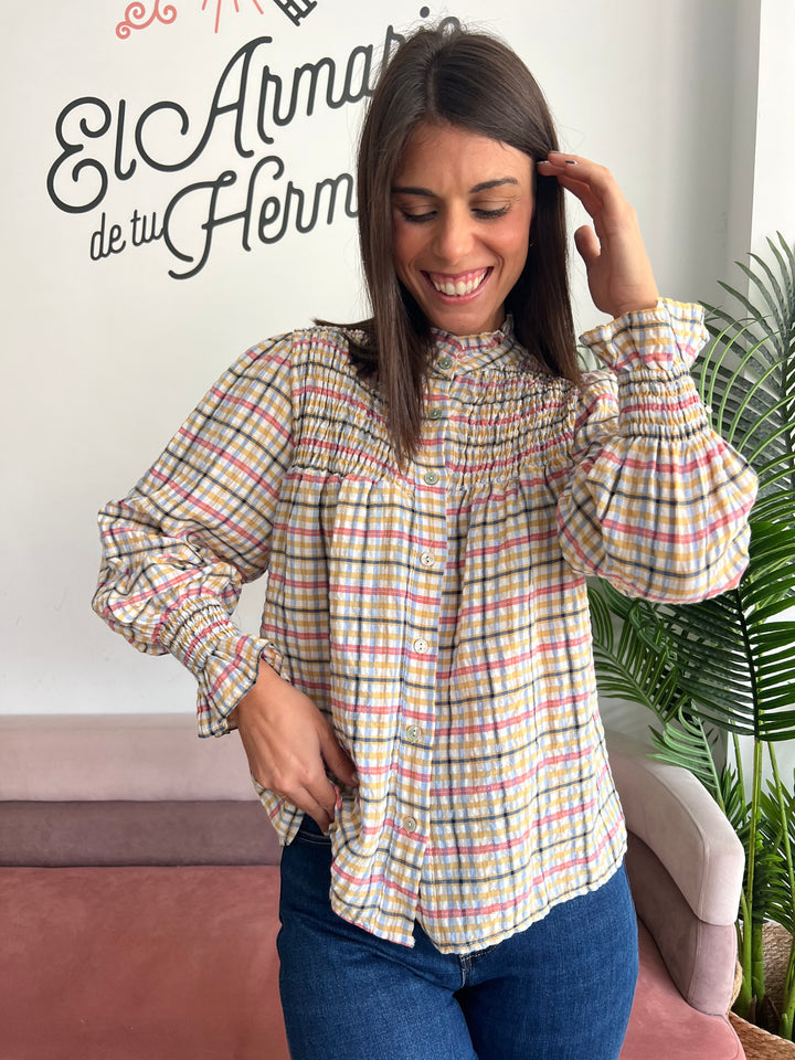 Camisa Thais amarillo