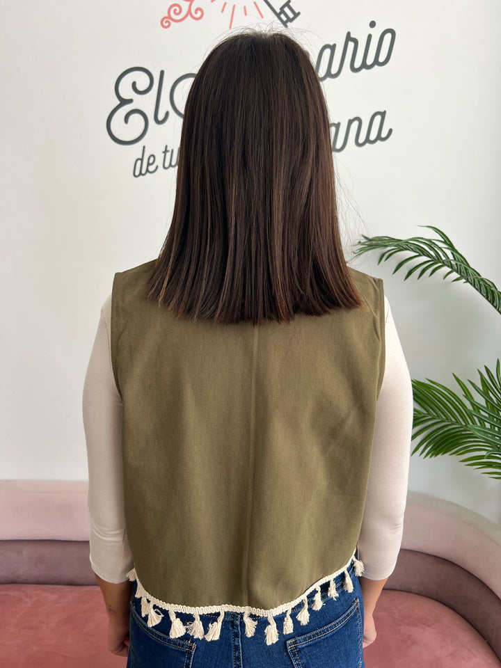 Chaleco Alicia verde