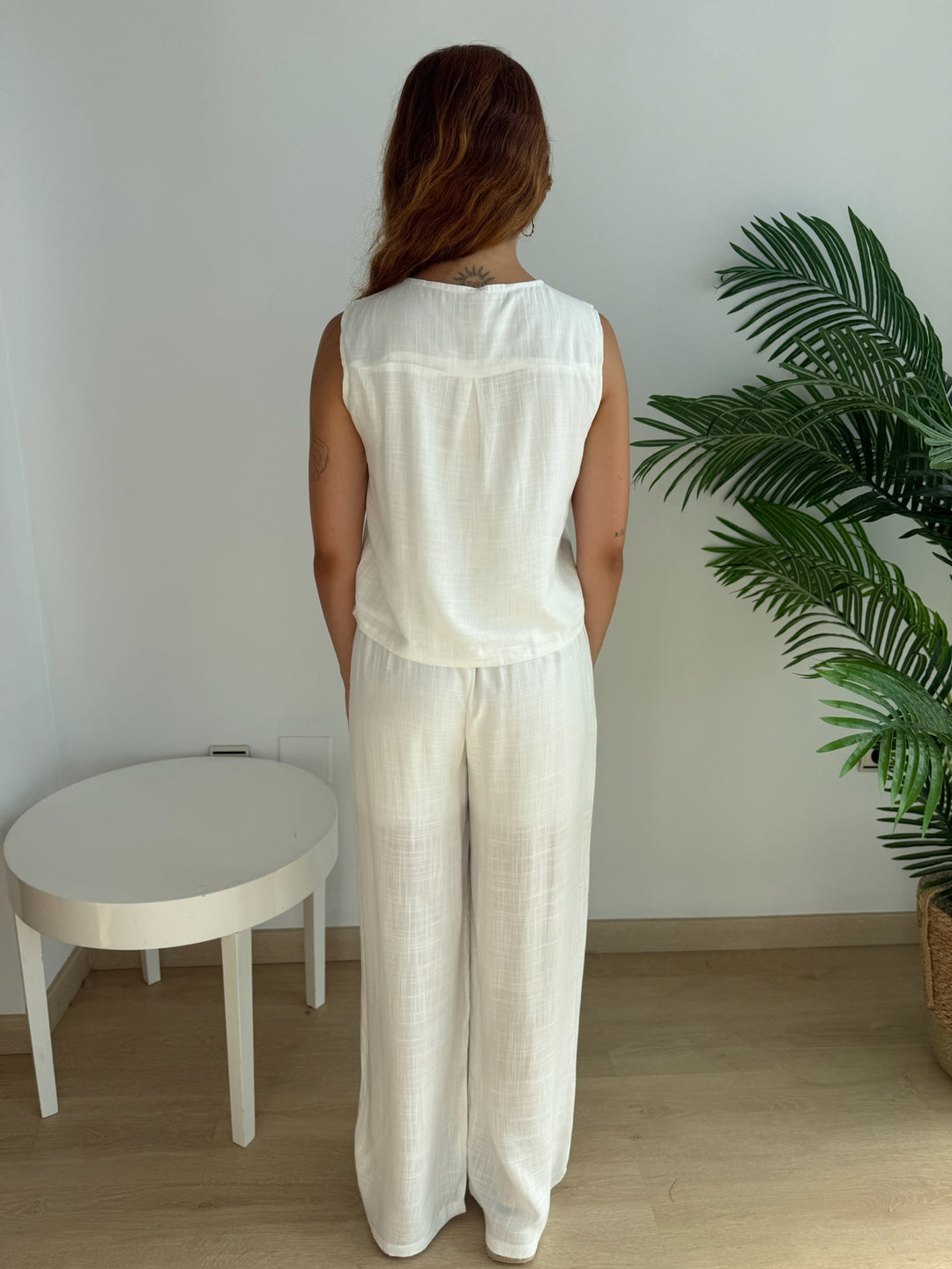 Conjunto Isabel blanco