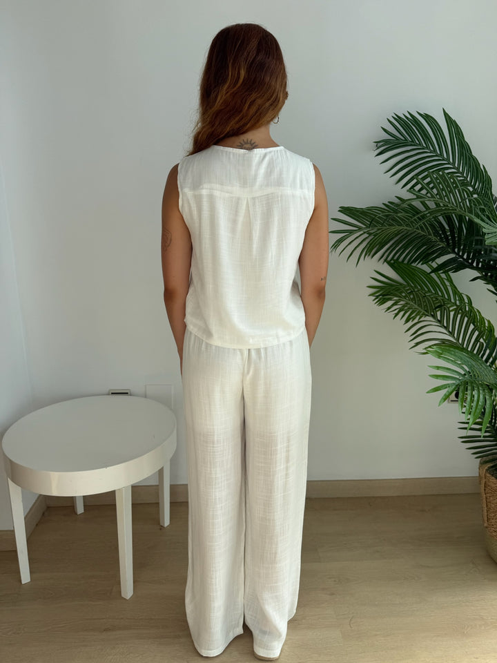 Conjunto Isabel blanco