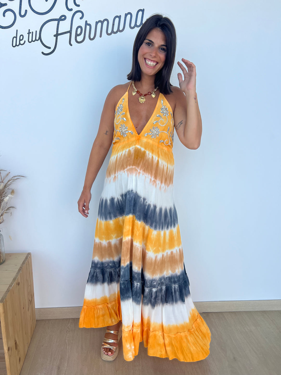 Vestido Cuba amarillo