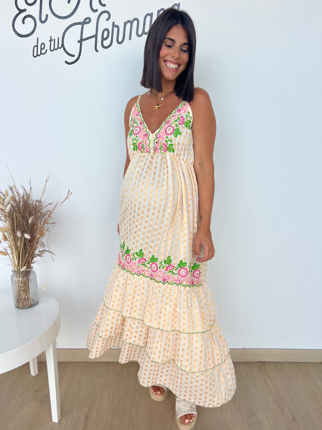 Vestido Sandra rosa
