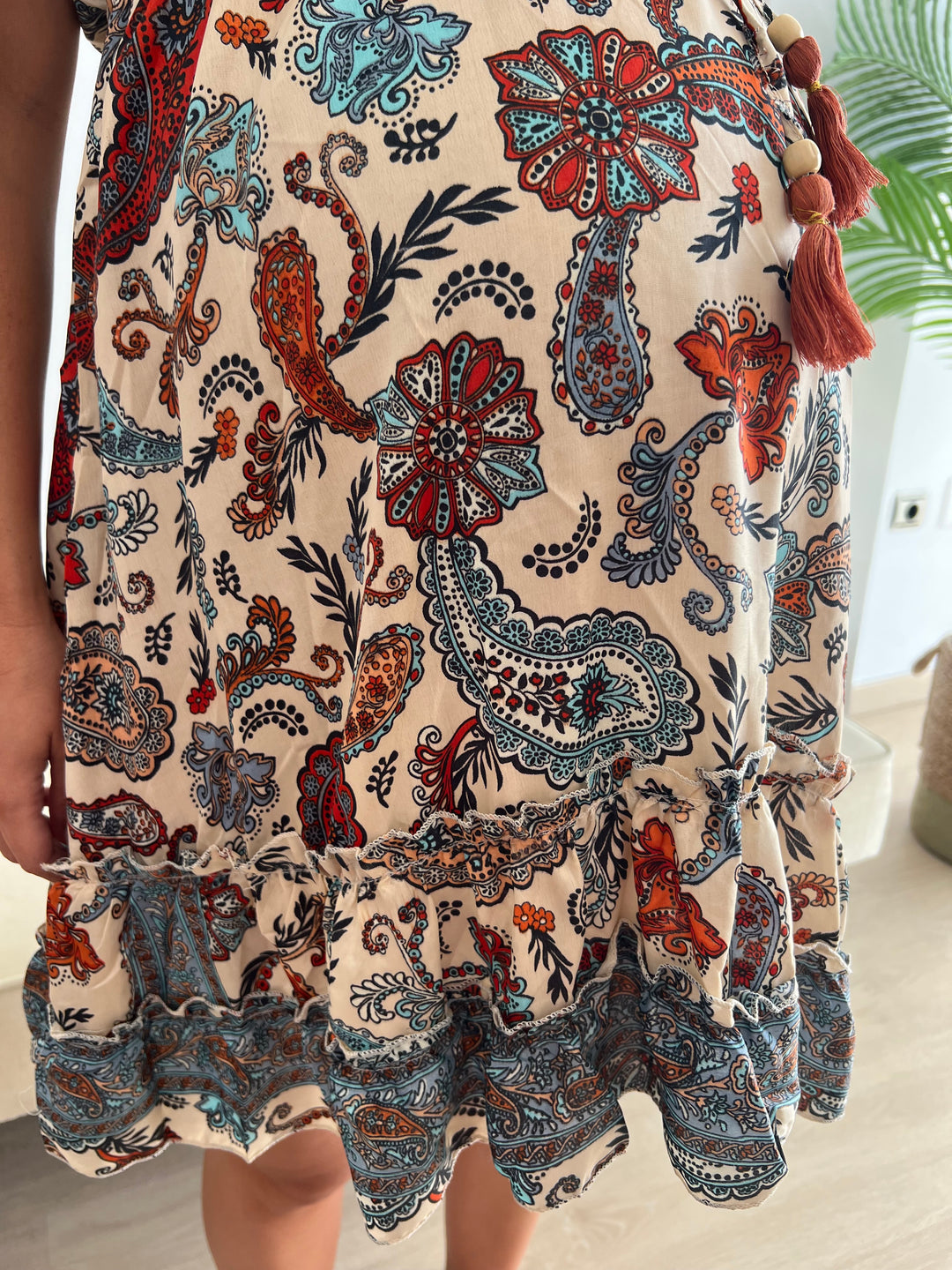 Vestido Chelo naranja