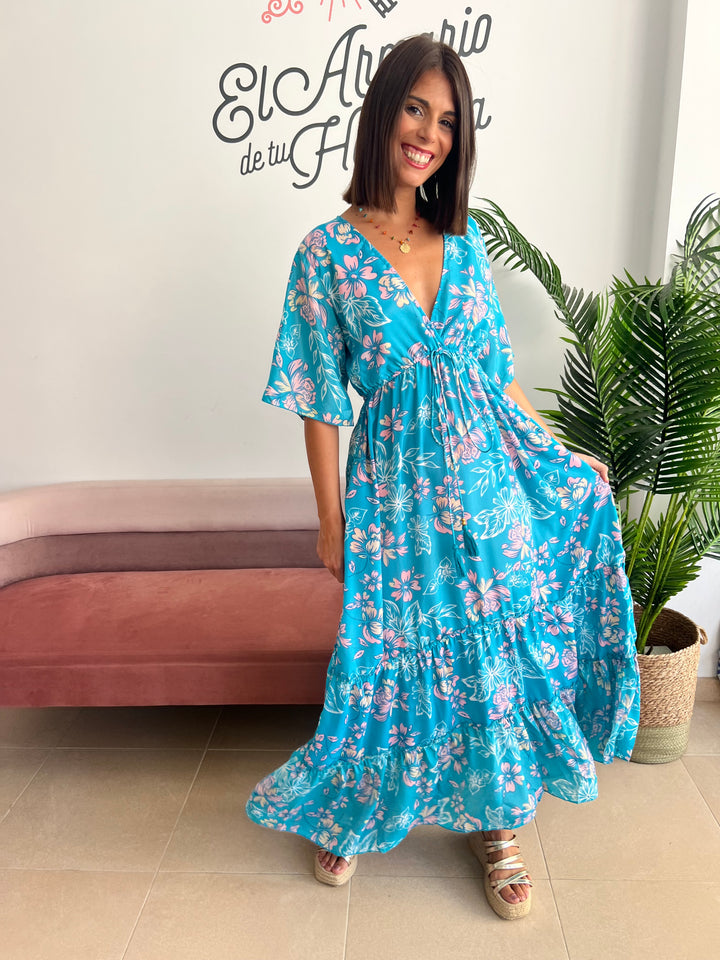Vestido Jaione azul