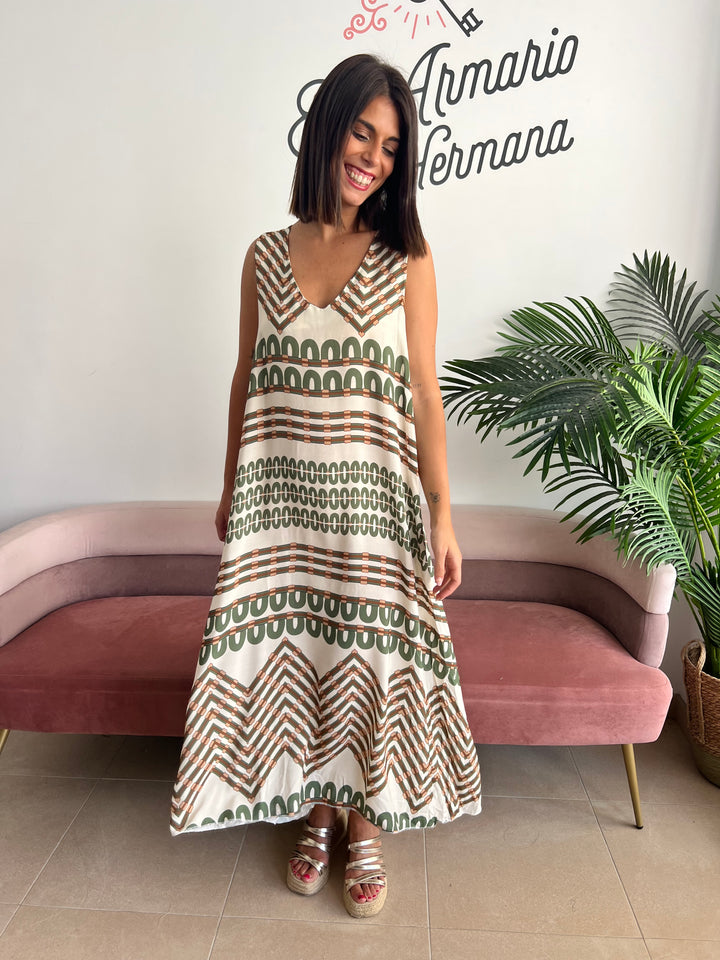 Vestido Tania verde