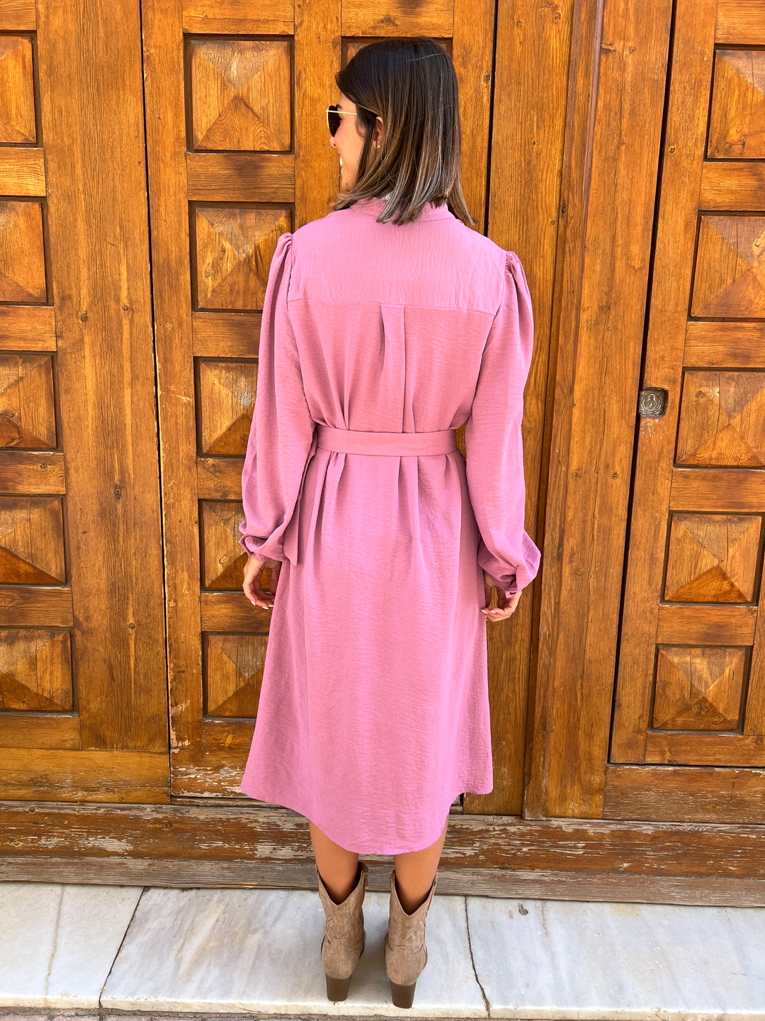 Vestido Danae rosa