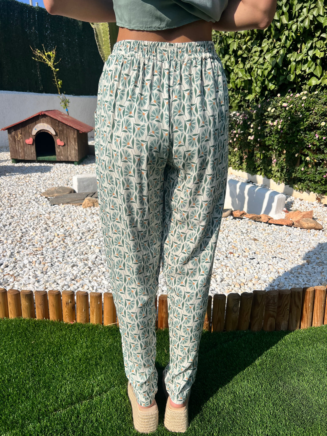 Pantalón Floral