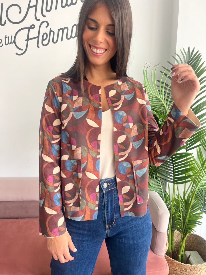 Chaqueta Alicia marrón