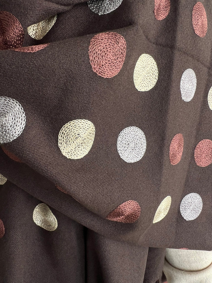 Bufanda Maica marrón