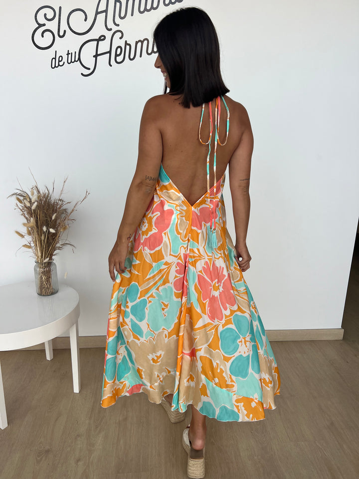 Vestido Jávea naranja